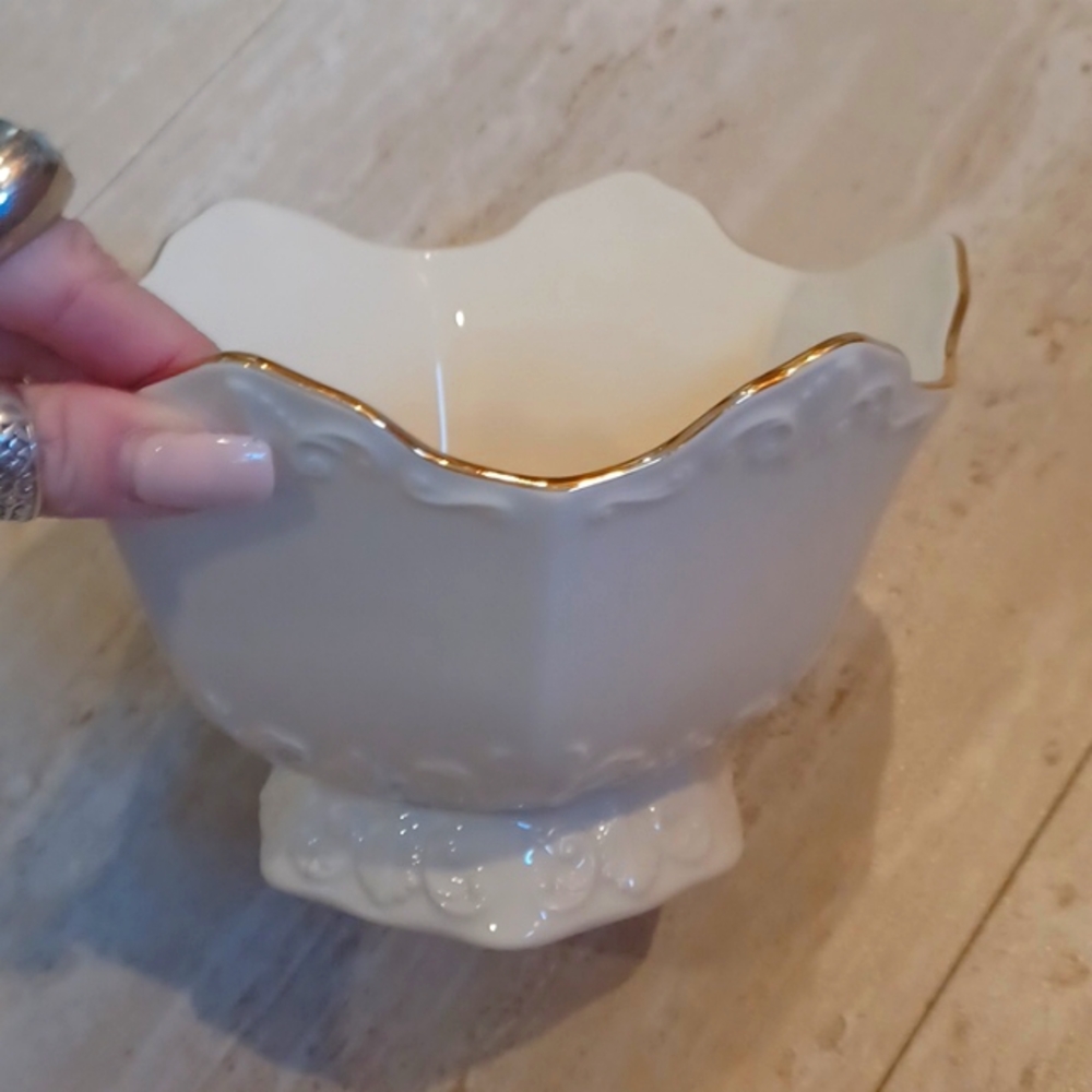 Lenox Langtry Gold Rimmed Bowl